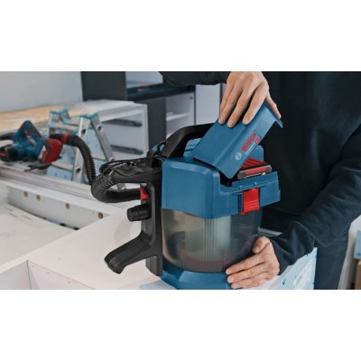 Пилосос професійний акумуляторний Bosch GAS 18V-10 L, 18В, 90мБар, без АКБ та ЗП (0.601.9C6.302) Пилосос професійний акумуляторний Bosch GAS 18V-10 L, 18В, 90мБар, без АКБ та ЗП (0.601.9C6.302)