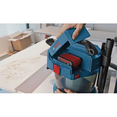 Пилосос професійний акумуляторний Bosch GAS 18V-10 L, 18В, 90мБар, без АКБ та ЗП (0.601.9C6.302) Пилосос професійний акумуляторний Bosch GAS 18V-10 L, 18В, 90мБар, без АКБ та ЗП (0.601.9C6.302)