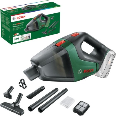 Пилосос професійний акумуляторний Bosch UniversalVac 18, 18В, 9кПа, контейнер 0.5л, 1.3кг без АКБ та ЗП (0.603.3B9.102) Пилосос професійний акумуляторний Bosch UniversalVac 18, 18В, 9кПа, контейнер 0.5л, 1.3кг без АКБ та ЗП (0.603.3B9.102)