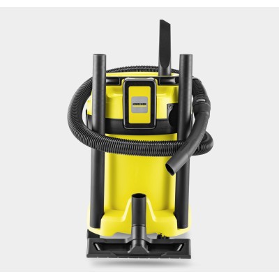 Пилосос професійний акумуляторний Karcher WD 3-18, 18В, контейнер 17л, без АКБ и ЗП (1.628-550.0)