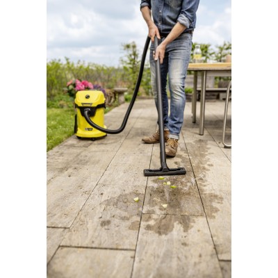Пилосос професійний акумуляторний Karcher WD 3-18, 18В, контейнер 17л, без АКБ и ЗП (1.628-550.0)