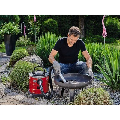 Пилосос професійний для золи Einhell TC-AV 1720 DW, 1250 Вт, 175мБар, контейнер 20л, 3.7кг (2351666) Пилосос професійний для золи Einhell TC-AV 1720 DW, 1250 Вт, 175мБар, контейнер 20л, 3.7кг (2351666)