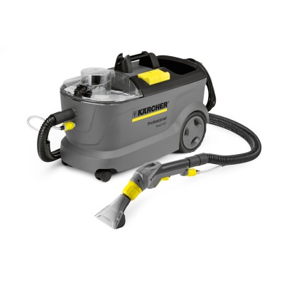 Пилосос професійний миючий Karcher Puzzi 10/1, 1250Вт, 254мБар, контейнер 10/9л, 10.5кг (1.100-131.0) Пилосос професійний миючий Karcher Puzzi 10/1, 1250Вт, 254мБар, контейнер 10/9л, 10.5кг (1.100-131.0)