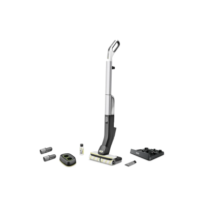 Підлогомийна машина Karcher FC 4-4 Battery Set, 460Вт, вода -0.4л, вага-3.4кг, білий (1.056-400.0)