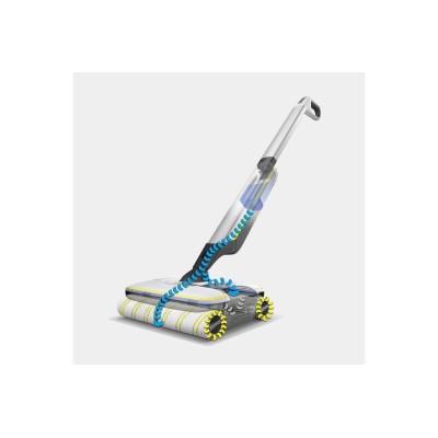 Підлогомийна машина Karcher FC 7 Cordless, вода -0.4л, автон. робота до 45хв, вага-4.3кг, срібний (1.055-701.0)