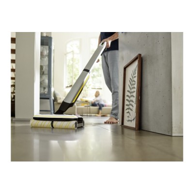 Підлогомийна машина Karcher FC 7 Cordless, вода -0.4л, автон. робота до 45хв, вага-4.3кг, срібний (1.055-701.0)