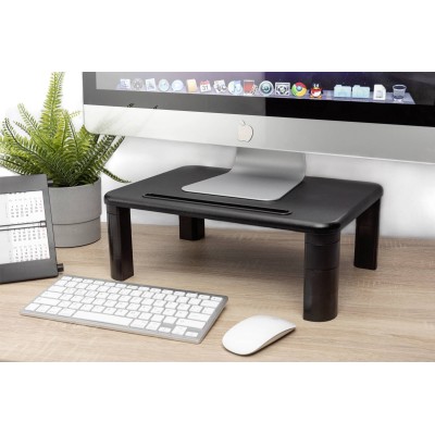Підставка для монітора DIGITUS Ergonomic Monitor Riser, до 10кг, чорна (DA-90458) Підставка для монітора DIGITUS Ergonomic Monitor Riser, до 10кг, чорна (DA-90458)