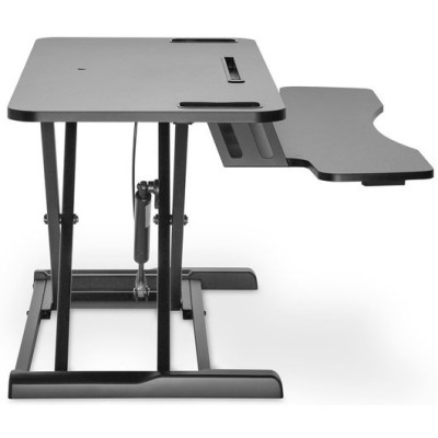 Підставка для монітора DIGITUS Ergonomic Workspace Riser, до 15кг, чорна (DA-90380-1) Підставка для монітора DIGITUS Ergonomic Workspace Riser, до 15кг, чорна (DA-90380-1)