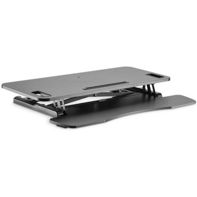 Підставка для монітора DIGITUS Ergonomic Workspace Riser, до 15кг, чорна (DA-90380-1) Підставка для монітора DIGITUS Ergonomic Workspace Riser, до 15кг, чорна (DA-90380-1)
