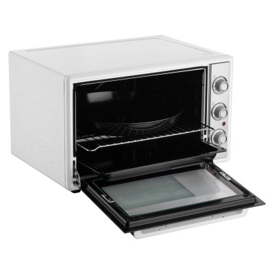 Піч електрична ARDESTO, 60л, 2000Вт, механіч., подвійне скло, білий (MEO-F60W) Піч електрична ARDESTO, 60л, 2000Вт, механіч., подвійне скло, білий (MEO-F60W)