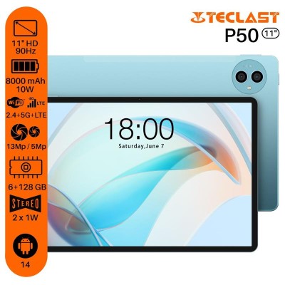 Планшет Teclast P50 11 6/128GB LTE Blue Планшет Teclast P50 11 6/128GB LTE Blue