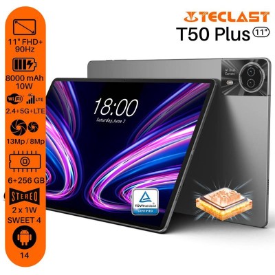 Планшет Teclast T50 Plus 11 6/256GB LTE Grey Планшет Teclast T50 Plus 11 6/256GB LTE Grey