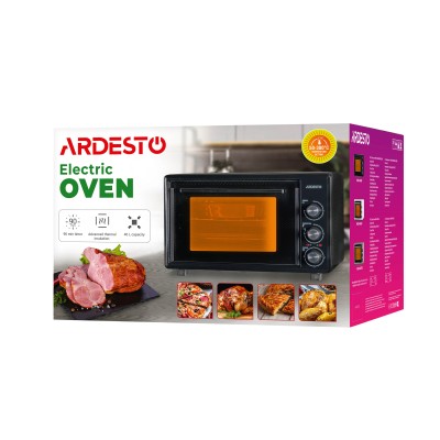Піч електрична ARDESTO, 40л, 1300Вт, механіч., конвекція, подвійне скло, сірий (MEO-S40FGG) Піч електрична ARDESTO, 40л, 1300Вт, механіч., конвекція, подвійне скло, сірий (MEO-S40FGG)