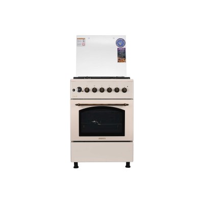 Плита ARDESTO комбі Line-R, 53л, 60x60см, конвекція, чавун, підсвічування, форсунки LPG (підключення газового балона), кремовий Плита ARDESTO комбі Line-R, 53л, 60x60см, конвекція, чавун, підсвічування, форсунки LPG (підключення газового балона), кремовий