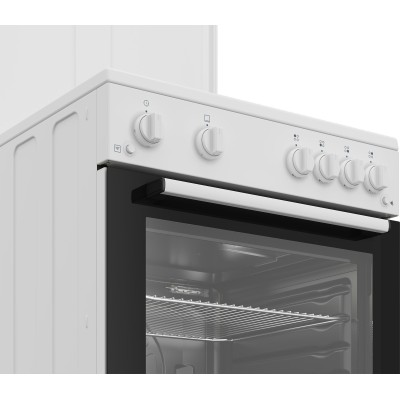 Плита Beko газова, 64л, 60x60см, таймер, білий (FBG62121WD) Плита Beko газова, 64л, 60x60см, таймер, білий (FBG62121WD)