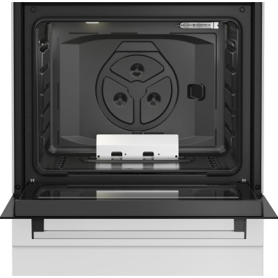 Плита Beko газова, 64л, 60x60см, таймер, білий (FBG62121WD) Плита Beko газова, 64л, 60x60см, таймер, білий (FBG62121WD)