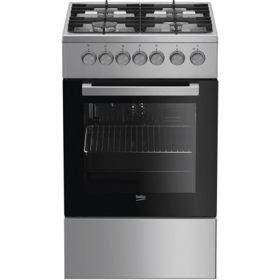 Плита Beko комбінована, 55л, 50x60см, конвекція, чавун, нерж (FSE52130DX) Плита Beko комбінована, 55л, 50x60см, конвекція, чавун, нерж (FSE52130DX)