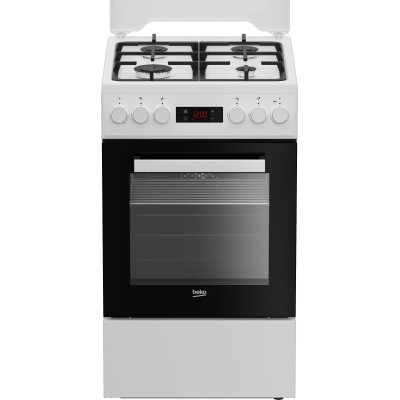 Плита Beko комбінована, 60л, 50x60см, дисплей, конвекція, чавун, білий (FSM52330DWDS) Плита Beko комбінована, 60л, 50x60см, дисплей, конвекція, чавун, білий (FSM52330DWDS)
