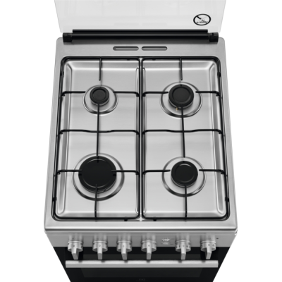 Плита Electrolux газова, 57л, 50x60см, нерж (LKG504010X) Плита Electrolux газова, 57л, 50x60см, нерж (LKG504010X)