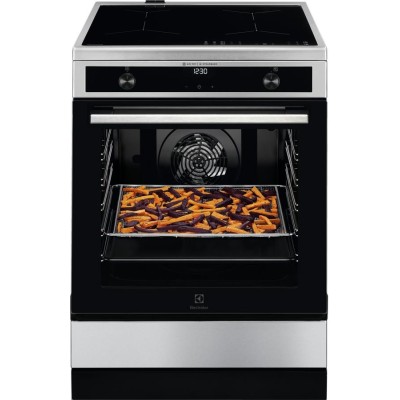 Плита Electrolux електрична індукційна, 73л, 60x60см, дисплей, конвекція, пара, нерж (LKI66021AX) Плита Electrolux електрична індукційна, 73л, 60x60см, дисплей, конвекція, пара, нерж (LKI66021AX)