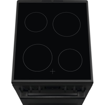 Плита Electrolux електрична склокерамічна, 57л, 50x60см, дисплей, конвекція, чорний матовий (LKR520275K) Плита Electrolux електрична склокерамічна, 57л, 50x60см, дисплей, конвекція, чорний матовий (LKR520275K)