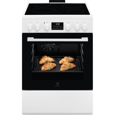 Плита Electrolux електрична склокерамічна, 58л, 60x60см, конвекція, пара, білий (LKR664177W) Плита Electrolux електрична склокерамічна, 58л, 60x60см, конвекція, пара, білий (LKR664177W)