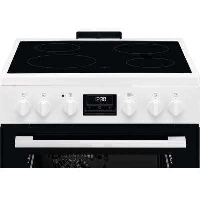 Плита Electrolux електрична склокерамічна, 58л, 60x60см, конвекція, пара, білий (LKR664177W) Плита Electrolux електрична склокерамічна, 58л, 60x60см, конвекція, пара, білий (LKR664177W)