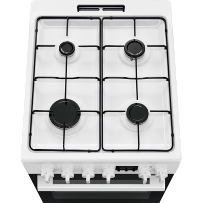 Плита Electrolux комбінована, 57л, 50x60см, дисплей, конвекція, білий (LKK540232W) Плита Electrolux комбінована, 57л, 50x60см, дисплей, конвекція, білий (LKK540232W)