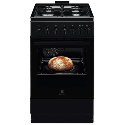 Плита Electrolux комбінована, 57л, 50x60см, конвекція, чорний (LKK520022K) Плита Electrolux комбінована, 57л, 50x60см, конвекція, чорний (LKK520022K)