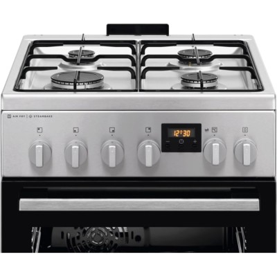Плита Electrolux комбінована, 58л, 50x60см, дисплей, конвекція, пара, нерж (LKK560228X) Плита Electrolux комбінована, 58л, 50x60см, дисплей, конвекція, пара, нерж (LKK560228X)