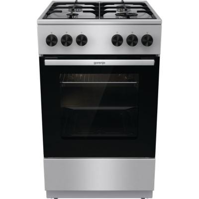 Плита Gorenje газова, 70л, 50x60см, чавун, нерж (GG5A11XF)