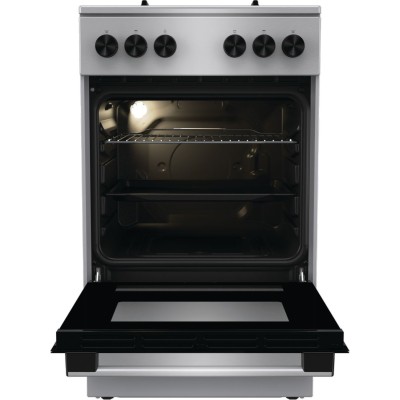 Плита Gorenje газова, 70л, 50x60см, чавун, нерж (GG5A11XF)