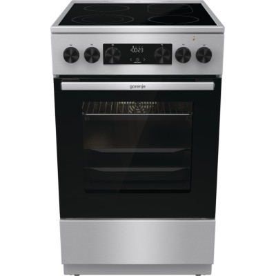 Плита Gorenje електрична склокерамічна, 70л, 50x60см, дисплей, програматор, нерж (GECS5C70XA) Плита Gorenje електрична склокерамічна, 70л, 50x60см, дисплей, програматор, нерж (GECS5C70XA)