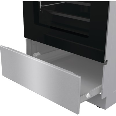 Плита Gorenje електрична склокерамічна, 70л, 50x60см, дисплей, програматор, нерж (GECS5C70XA) Плита Gorenje електрична склокерамічна, 70л, 50x60см, дисплей, програматор, нерж (GECS5C70XA)
