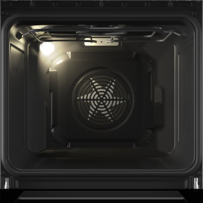 Плита Gorenje електрична склокерамічна, 70л, 50x60см, дисплей, програматор, сірий (GEC5C41SG)