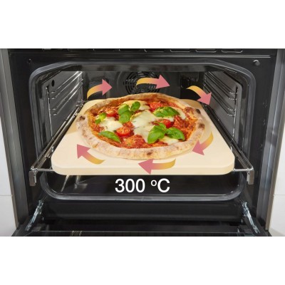 Плита Gorenje електрична склокерамічна, 70л, 50x60см, дисплей, програматор, сірий (GEC5C41SG)
