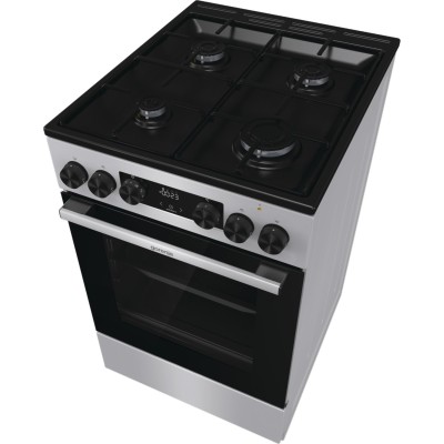 Плита Gorenje комбінована, 62л, 50x60см, дисплей, IconLed, емальовані, титан (GK5C60SJ) Плита Gorenje комбінована, 62л, 50x60см, дисплей, IconLed, емальовані, титан (GK5C60SJ)