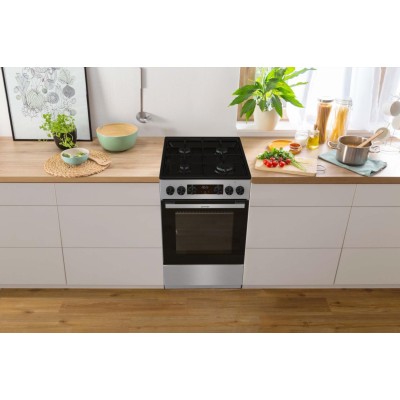 Плита Gorenje комбінована, 62л, 50x60см, дисплей, IconLed, емальовані, титан (GK5C60SJ) Плита Gorenje комбінована, 62л, 50x60см, дисплей, IconLed, емальовані, титан (GK5C60SJ)