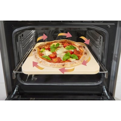 Плита Gorenje комбінована, 62л, 50x60см, дисплей, IconLed, емальовані, чорний (GK5C60BJ)