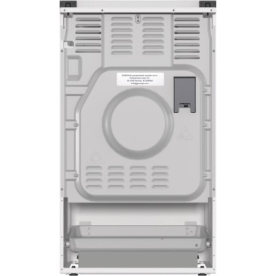 Плита Gorenje комбінована, 68л, 50x60см, емальовані реш, з кришкою, білий (GK5A22WH)
