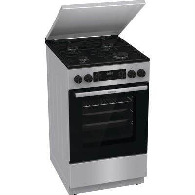 Плита Gorenje комбінована, 70л, 50x60см, дисплей, IconLed, емальовані, нерж (GK5C43SH) Плита Gorenje комбінована, 70л, 50x60см, дисплей, IconLed, емальовані, нерж (GK5C43SH)