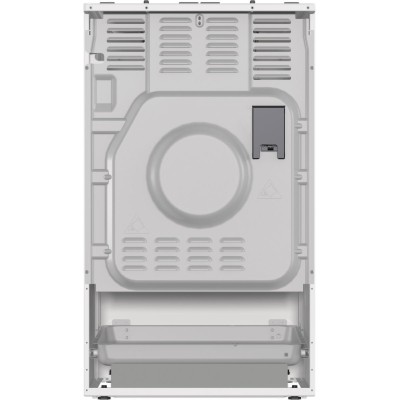 Плита Gorenje комбінована, 70л, 50x60см, дисплей, чавун, білий (GKS5C73WF)