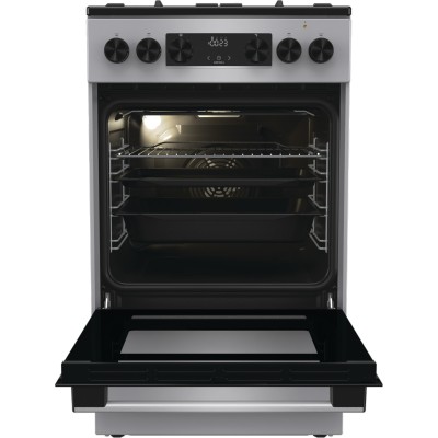 Плита Gorenje комбінована, 70л, 50x60см, дисплей, чавун, нерж (GK5C42SF) Плита Gorenje комбінована, 70л, 50x60см, дисплей, чавун, нерж (GK5C42SF)