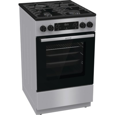 Плита Gorenje комбінована, 70л, 50x60см, дисплей, чавун, нерж (GK5C42SF) Плита Gorenje комбінована, 70л, 50x60см, дисплей, чавун, нерж (GK5C42SF)