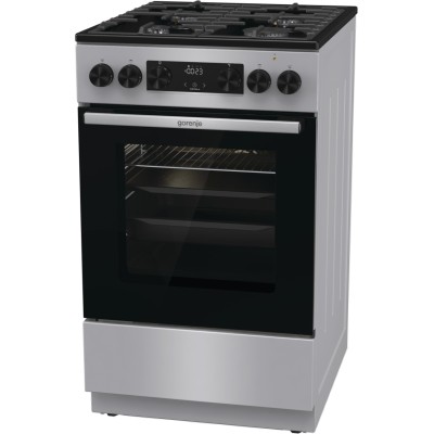 Плита Gorenje комбінована, 70л, 50x60см, дисплей, чавун, нерж (GK5C42SF) Плита Gorenje комбінована, 70л, 50x60см, дисплей, чавун, нерж (GK5C42SF)