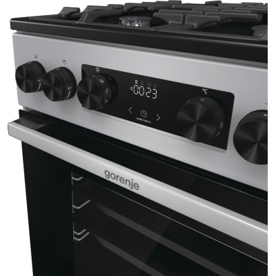 Плита Gorenje комбінована, 70л, 50x60см, дисплей, чавун, нерж (GK5C42SF) Плита Gorenje комбінована, 70л, 50x60см, дисплей, чавун, нерж (GK5C42SF)