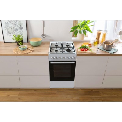 Плита Gorenje комбінована, 70л, 50x60см, емальовані, білий (GK5B41WH) Плита Gorenje комбінована, 70л, 50x60см, емальовані, білий (GK5B41WH)