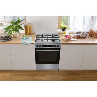 Плита Gorenje комбінована, 71л, 60x60см, дисплей, емальовані реш, програматор IconLed,нерж (GKS6C70XJ) Плита Gorenje комбінована, 71л, 60x60см, дисплей, емальовані реш, програматор IconLed,нерж (GKS6C70XJ)