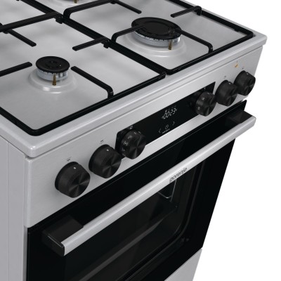 Плита Gorenje комбінована, 71л, 60x60см, дисплей, емальовані реш, програматор IconLed,нерж (GKS6C70XJ) Плита Gorenje комбінована, 71л, 60x60см, дисплей, емальовані реш, програматор IconLed,нерж (GKS6C70XJ)