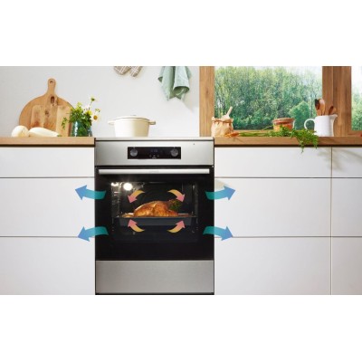 Плита Gorenje комбінована, 71л, 60x60см, дисплей, емальовані реш, програматор IconLed,нерж (GKS6C70XJ) Плита Gorenje комбінована, 71л, 60x60см, дисплей, емальовані реш, програматор IconLed,нерж (GKS6C70XJ)